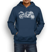 JL Illustration For A Kawasaki Ninja ZX10R KRT Motorbike Fan Hoodie