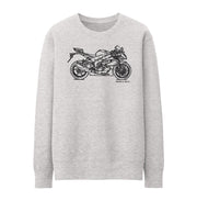 JL Illustration For A Kawasaki Ninja ZX6R B Motorbike Fan Jumper