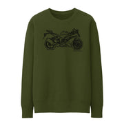 JL Illustration For A Kawasaki Ninja ZX 6R A Motorbike Fan Jumper