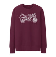 JL Illustration For A Kawasaki Ninja ZX 6R A Motorbike Fan Jumper