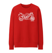 JL Illustration For A Kawasaki Ninja ZX 6R A Motorbike Fan Jumper