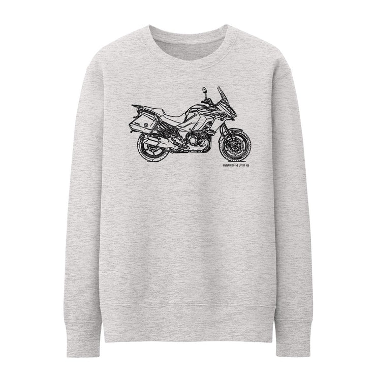 JL Illustration For A Kawasaki Versys 1000 LT Motorbike Fan Jumper