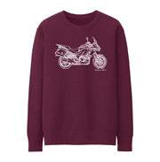 JL Illustration For A Kawasaki Versys 1000 LT Motorbike Fan Jumper