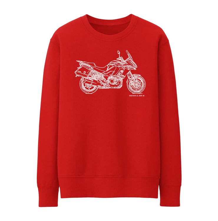 JL Illustration For A Kawasaki Versys 1000 LT Motorbike Fan Jumper