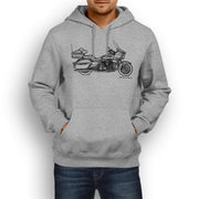 JL Illustration For A Kawasaki Vulcan 1700 Voyager Motorbike Fan Hoodie