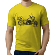 JL Illustration For A Kawasaki Vulcan 1700 Voyager Motorbike Fan T-shirt