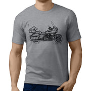 JL Illustration For A Kawasaki Vulcan 1700 Voyager Motorbike Fan T-shirt