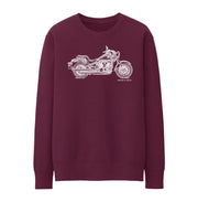 JL Illustration For A Kawasaki Vulcan 900 Motorbike Fan Jumper