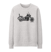 JL Illustration For A Kawasaki Vulcan 900 Classic LT Motorbike Fan Jumper