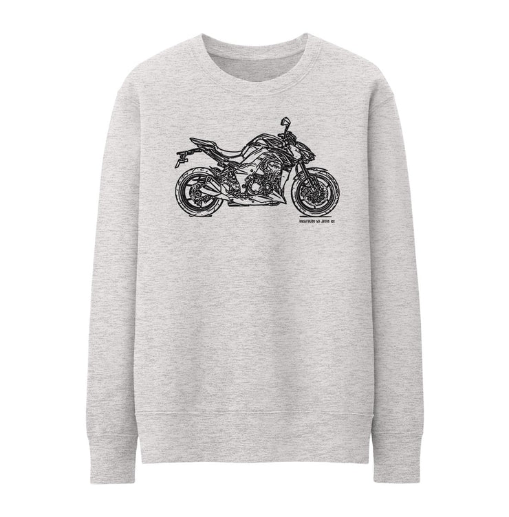 JL Illustration For A Kawasaki Z1000 Motorbike Fan Jumper