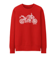 JL Illustration For A Kawasaki Z1000 Motorbike Fan Jumper