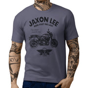 JL Ride Illustration For A Kawasaki Z900 RS 2018 Motorbike Fan T-shirt