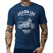 JL Ride Illustration For A Kawasaki Z900 RS 2018 Motorbike Fan T-shirt