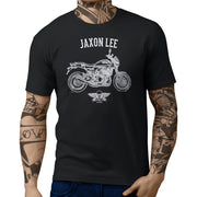 Jaxon Lee Illustration For A Kawasaki Z900 RS 2018 Motorbike Fan T-shirt
