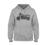 JL Illustration For A Kawasaki Z900 RS CAFE Motorbike Fan Hoodie