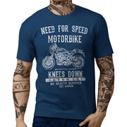 JL Speed Illustration For A Kawasaki Z900 RS Cafe 2018 Motorbike Fan T-shirt