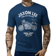 JL Ride Illustration For A Kawasaki Z900 RS Cafe 2018 Motorbike Fan T-shirt