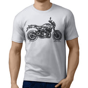 *JL Illustration For A Kawasaki Z900 RS 2018 Motorbike Fan T-shirt