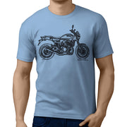 *JL Illustration For A Kawasaki Z900 RS 2018 Motorbike Fan T-shirt