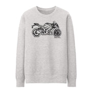 JL Illustration For A Kawasaki ZX10R 2013 Motorbike Fan Jumper