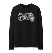 JL Illustration For A Kawasaki ZX10R 2013 Motorbike Fan Jumper
