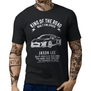 JL King Illustration For A Audi R8 Motorcar Fan T-shirt