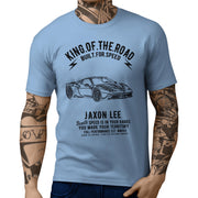 JL King Illustration For A Ferrari 458 Speciale Motorcar Fan T-shirt