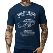 JL King Illustration For A Ferrari 488 Spider Motorcar Fan T-shirt