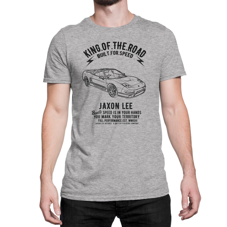JL King Illustration For A Honda NSX-R 2005 Motorcar Fan T-shirt