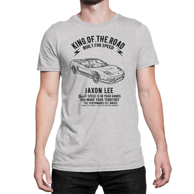 JL King Illustration For A Honda NSX-R 2005 Motorcar Fan T-shirt