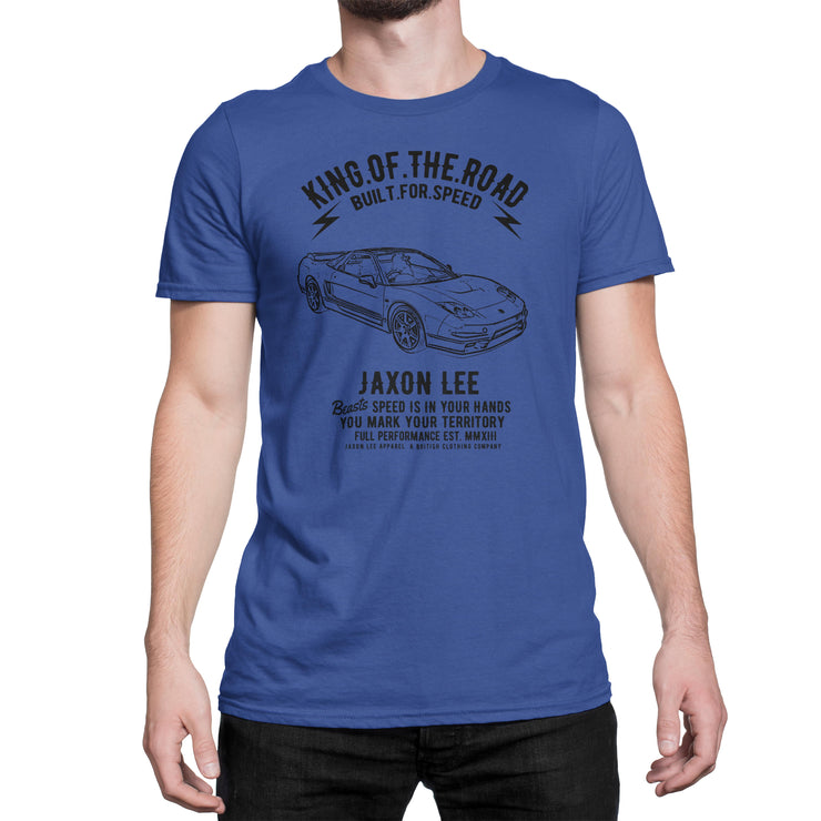 JL King Illustration For A Honda NSX-R 2005 Motorcar Fan T-shirt