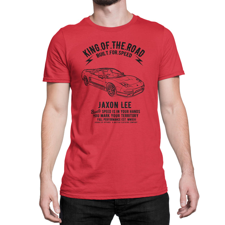 JL King Illustration For A Honda NSX-R 2005 Motorcar Fan T-shirt