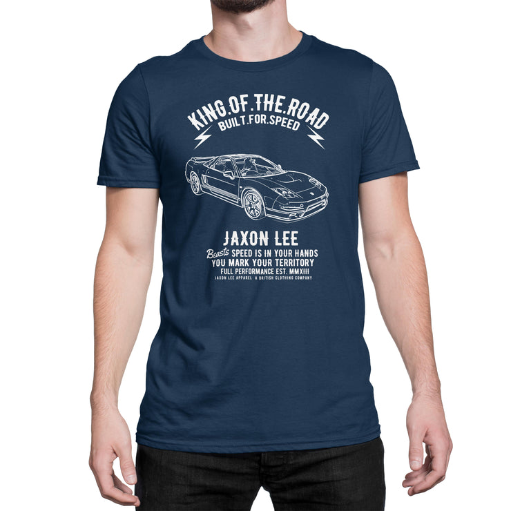 JL King Illustration For A Honda NSX-R 2005 Motorcar Fan T-shirt