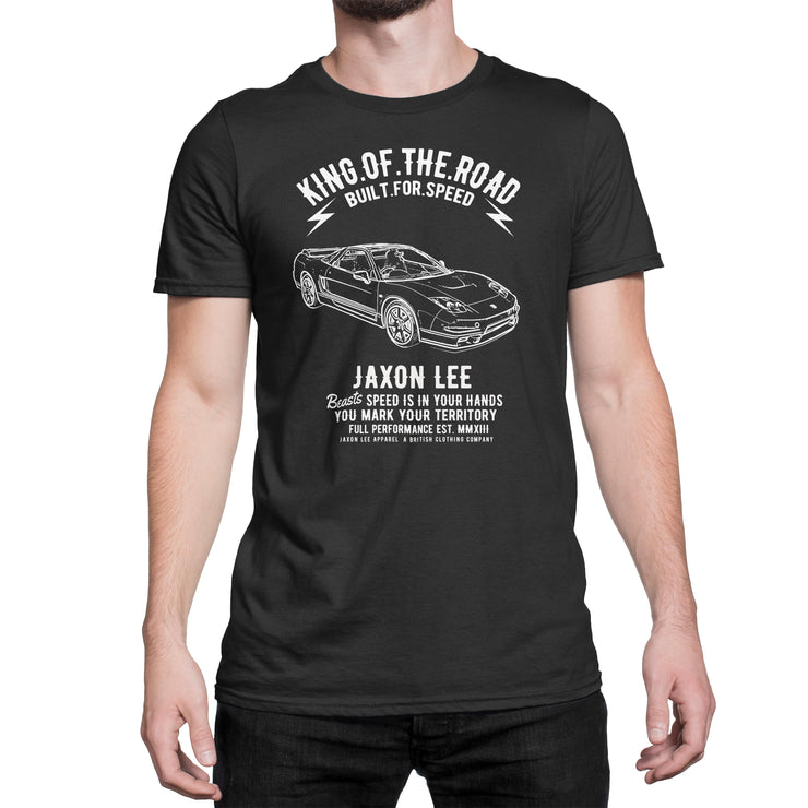 JL King Illustration For A Honda NSX-R 2005 Motorcar Fan T-shirt