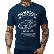 JL King Illustration For A Lambo Huracan Spyder Motorcar Fan T-shirt