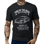JL King Illustration For A Lambo Huracan Spyder Motorcar Fan T-shirt