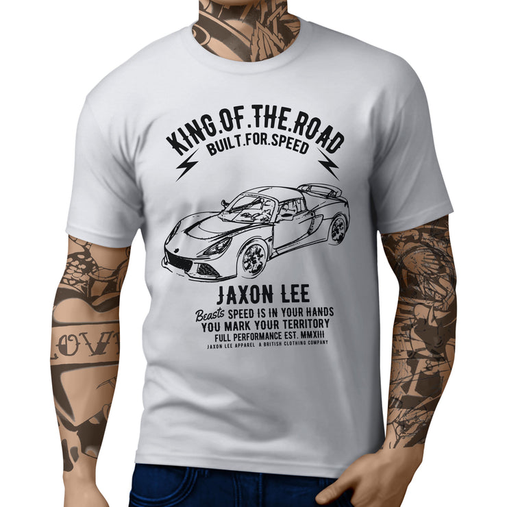 JL King Illustration For A Lotus Exige Motorcar Fan T-shirt