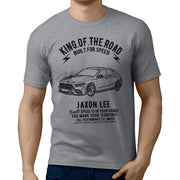 JL King Illustration For A Mercedes Benz A Class Motorcar Fan T-shirt