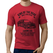 JL King Illustration For A Mercedes Benz S Class Motorcar Fan T-shirt