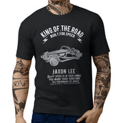 JL King Illustration For A Morgan Plus 8 Motorcar Fan T-shirt