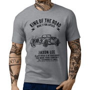 JL King Illustration For A Morgan V6 Roadster Motorcar Fan T-shirt