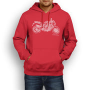 JL Illustration For A MV Agusta Brutale 1090RR Motorbike Illustration Hoodie
