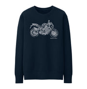 JL Illustration For A MV Agusta Brutale 1090RR Motorbike Fan Jumper