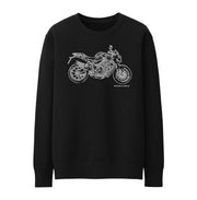JL Illustration For A MV Agusta Brutale 1090RR Motorbike Fan Jumper