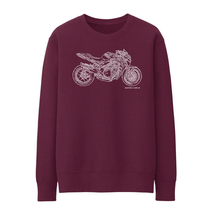 JL Illustration For A MV Agusta Brutale 1090 Corsa Motorbike Fan Jumper