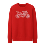 JL Illustration For A MV Agusta Brutale 1090 Corsa Motorbike Fan Jumper