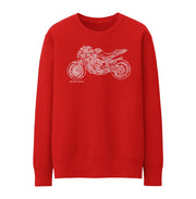 JL Illustration For A MV Agusta Brutale Corsa Motorbike Fan Jumper