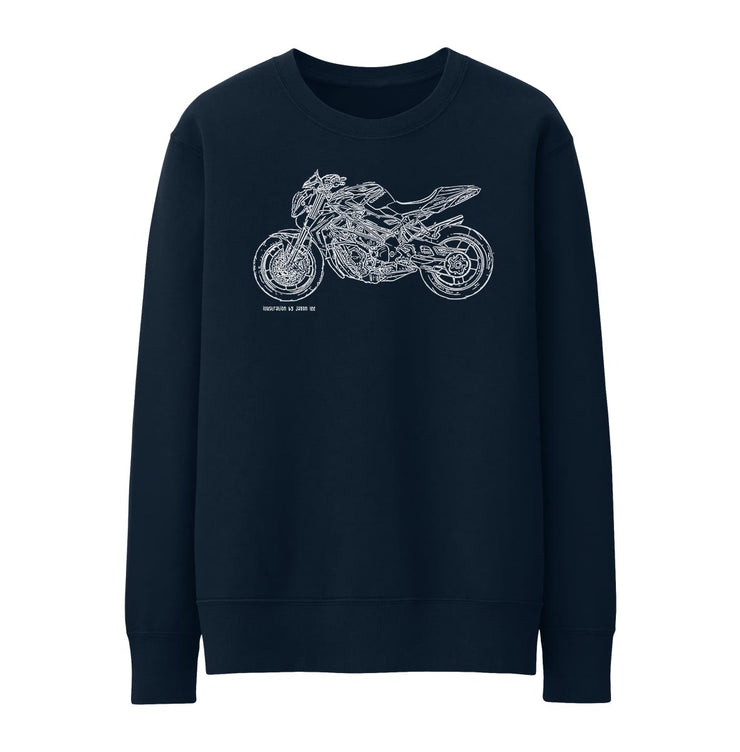 JL Illustration For A MV Agusta Brutale Corsa Motorbike Fan Jumper