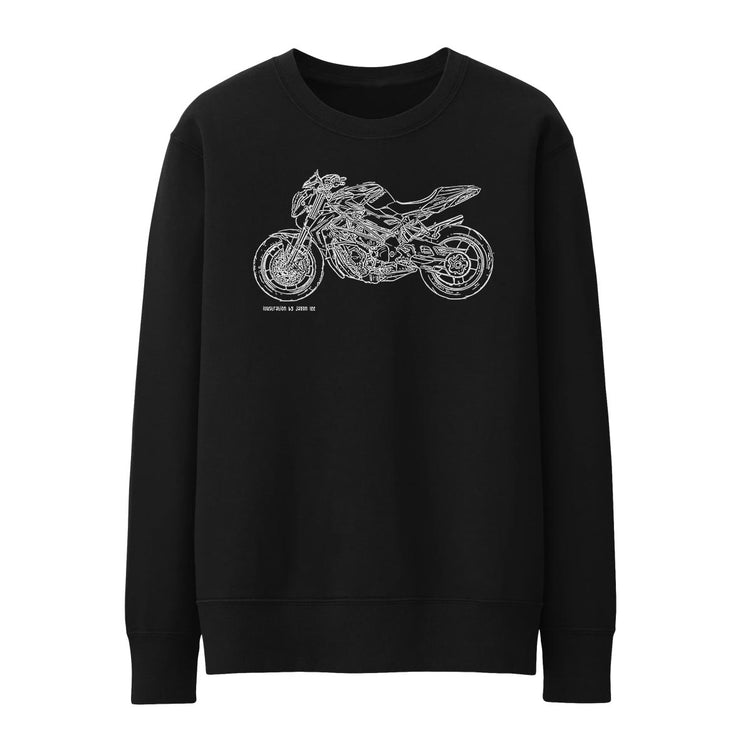 JL Illustration For A MV Agusta Brutale Corsa Motorbike Fan Jumper