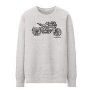 JL Illustration For A MV Agusta Brutale Dragster 800RR Motorbike Fan Jumper